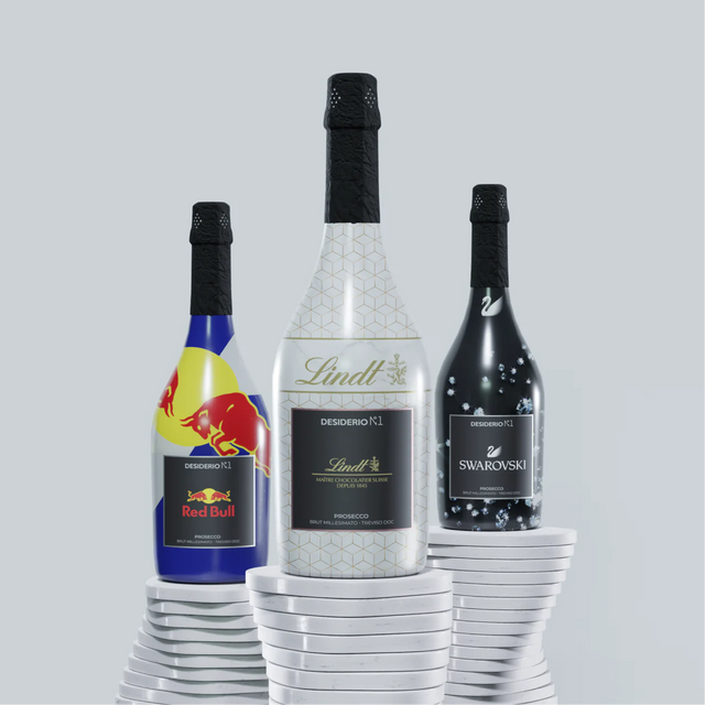 Custom made corporate bottles